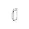 Visipak Thermoform-CLAMSHELL-4.000-1.562-1.562-0.813-0.875-3.062-1.375-0.015-CLEAR, 500PK 034532 - alternate 1